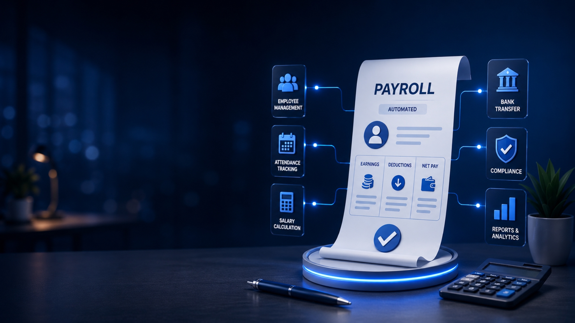 Automated Payroll Software with Statutory Compliance